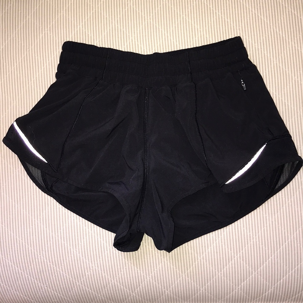 Black Lulu Lemon shorts